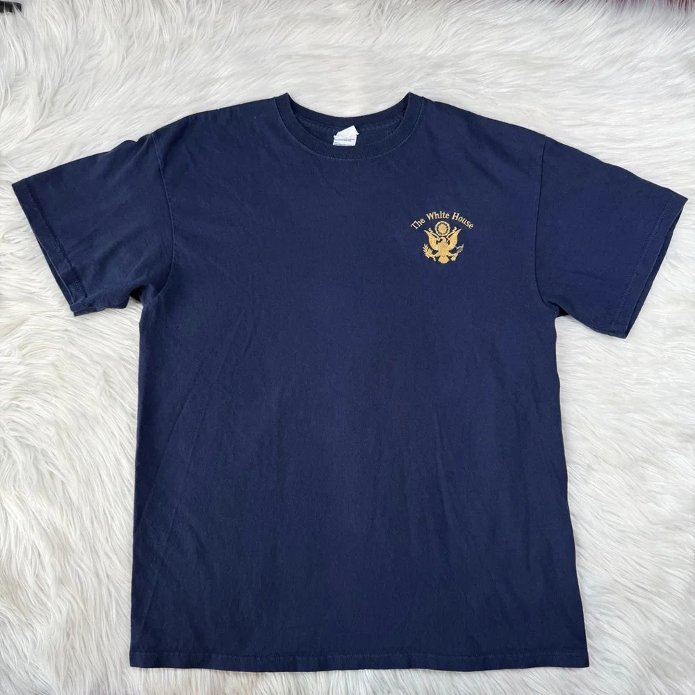 Vintage The White‎ House Presidential Eagle Seal Embroidered Shirt